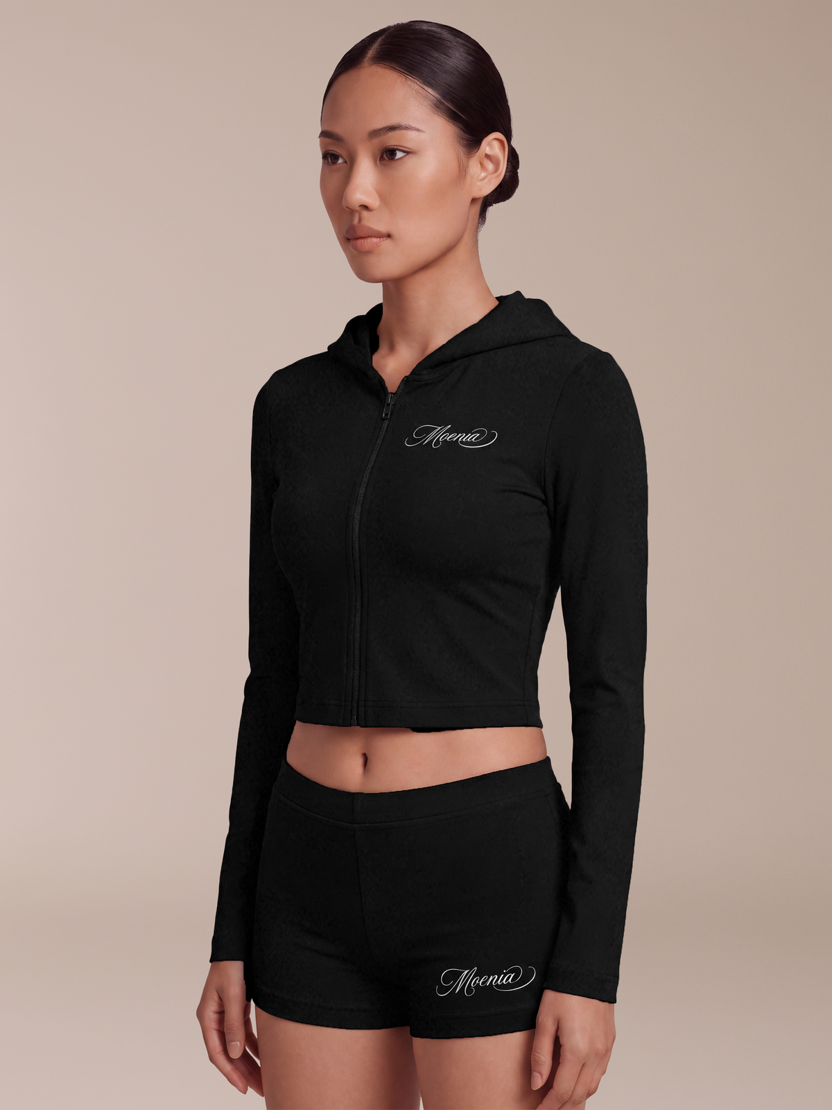 Midnight Essentials Zip-Up Hoodie