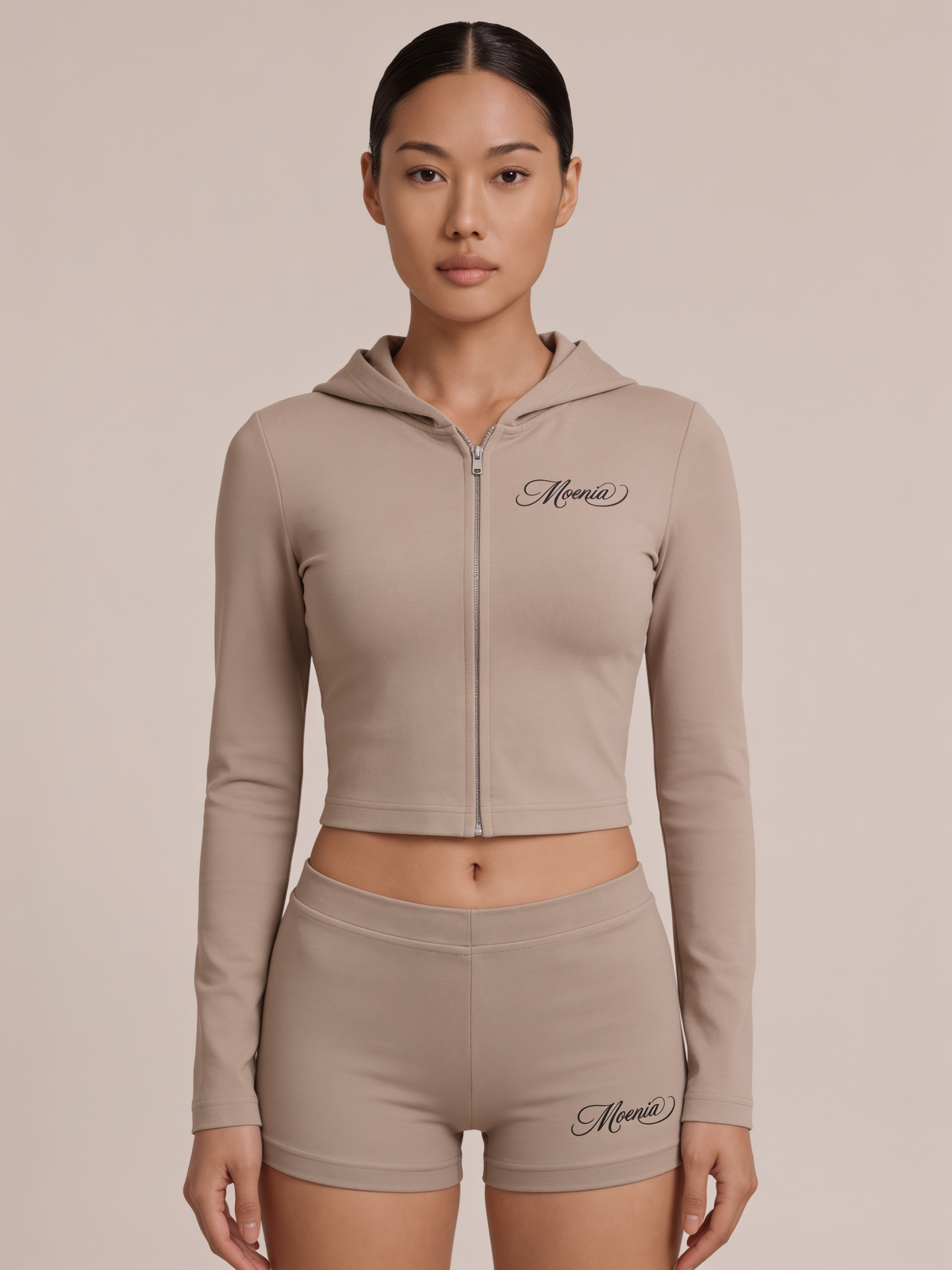 Sandstone Essentials Zip-Up Hoodie